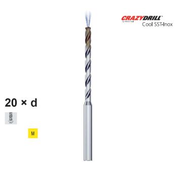 MIKRON CrazyDrill Cool SST-Inox 20 x d1,00mm