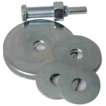 Aufnahmedorn für 150-200mm Schaft Ø 8,0mmGewinde Ø12,7mm, Gewindelänge 45mm
