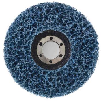 CSD Grobreinigungsscheibe SiC 115x22 extra coarseGlasfiberunterlage Einsatz ohne Stützteller blau Bild 1