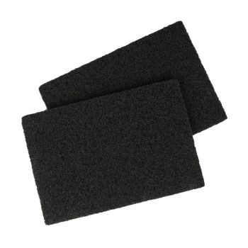 Handpads 155x224 mm S-medium schwarz glänzendVE=20 Stk.