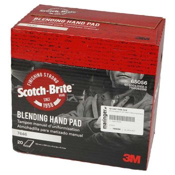 3M Handpads 152x228mm CF-HP 7446 S-med grob-grau Bild 1