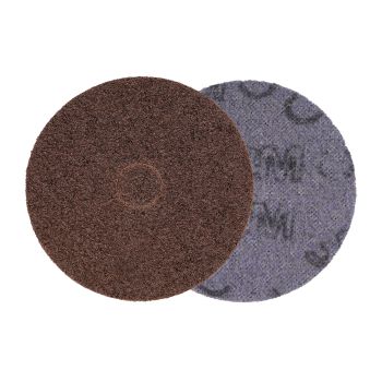 3M Haftvlies SE-DH 115x22mm coarse braun/blauBohrung vorgestanzt
