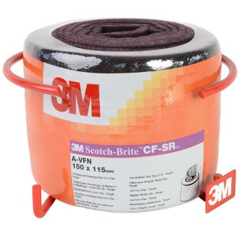 3M Handschleifpads CF-RL150mm x 115mm A-vfnauf Rolle 35fach perforiert violett