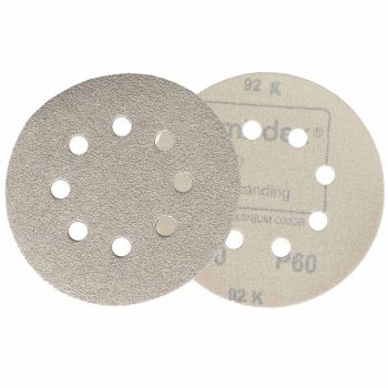 Hookit Papierscheibe A/O Ø125mm K60 8 Lochflexibel spezielle Stearatbeschichtung g. Zusetzen
