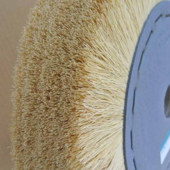 Fiberrundbürste Ø 300x50xBo35mm 8-reihig Naturell Bild 1