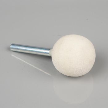Filzpolierstift Kugelform Ø25x6mm