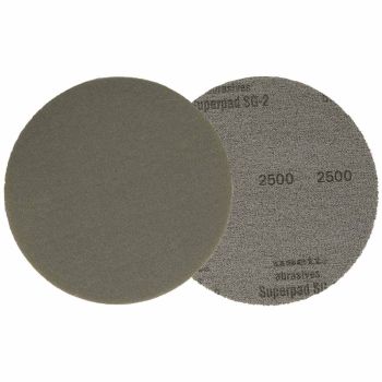 Superfinishing Pad S/G2 Ø 150mm K800geschlossene Gewebestruktur Nass-u.Trockenschliff