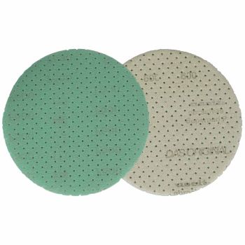 Abrafilm Pad Keramik Folienträger Ø 75mm C240nass und trocken einsetzbar,ganzflächig perforiert