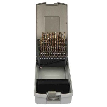 HSS-Co Spiralbohrer im Satz 6151B DIN338Typ NF 5xD / 1,0-5,9 / 0,1 steigend Bild 1