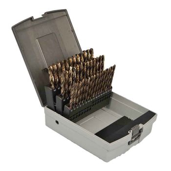 HSS-Co Spiralbohrer im Satz 6151B DIN338Typ NF 5xD / 6,0-10,0 / 0,1 steigend
