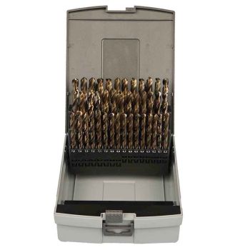 HSS-Co Spiralbohrer im Satz 6151B DIN338Typ NF 5xD / 6,0-10,0 / 0,1 steigend Bild 1