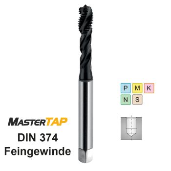 Master Tap - Hochleistungsgewindebohrer M 8x1HSS-E-PM / C / HL / DIN 374 / 6HX / RSP45