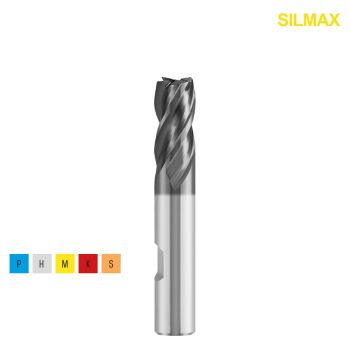 HSS PM Schaftfräser Typ HS Ø 10 mm 30°Z4 / HB-Schaft Ø 10mm / GL=72mm / SL=22mm