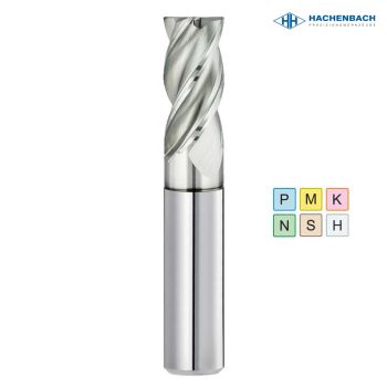 VHM HPC Schaftfräser Genius Ø 164 Zähne / ER0,3 / 16x32x92x16h6, D3/L3=15,7/44