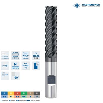 VHM Feinschlichtfräser Ø 86 Zähne / 8x19x63x8h5 / 6535HB