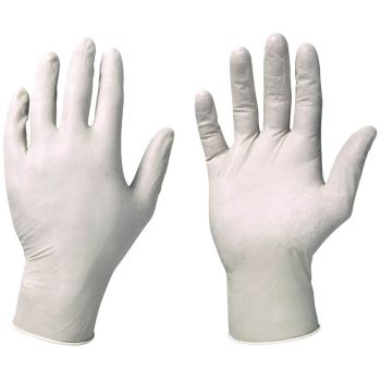 Einweghandschuh LATEX PREMIUM, Lweiß, puderfrei, unsteril - PA = 100 Stück