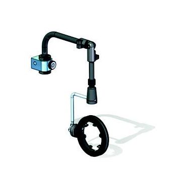 Orbitale Befestigung mit Klemme max. Ø 125mmfür Drei-Gelenkarm-System Standard