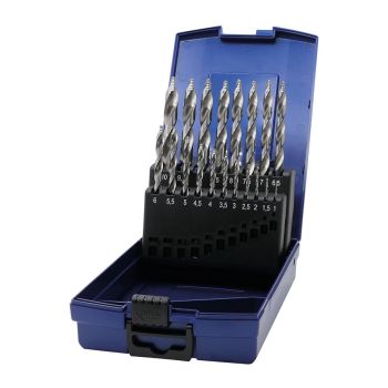 HSS-G TURBO STEP Spiralbohrer SetDIN338 / Typ N 5xD / 1,0-10,0/0,5mm