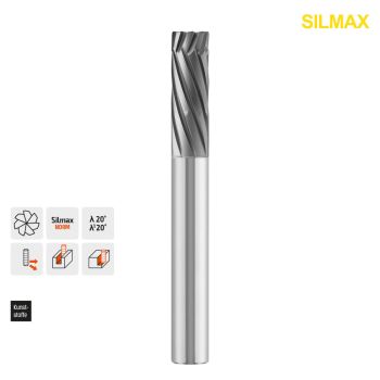 VHM CMP Fräser Ø 6,0 CR0,5Z4 / HA-Schaft Ø6mm / GL=64mm / SL=12,0mm