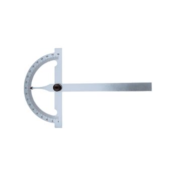 Winkelmesser mit Gradbogen80x120mm,mattverch.