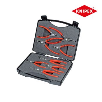Sicherungsringzangen-Satz8-tlg. im Koffer  - KNIPEX -