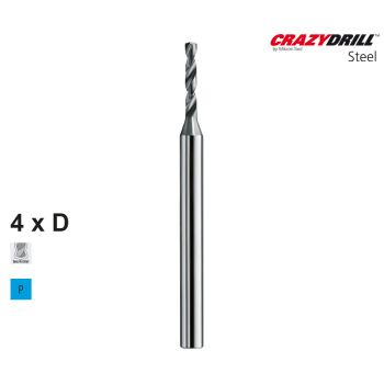 MIKRON CrazyDrill Steel 4 x d0,40mm