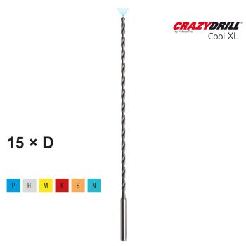 MIKRON CrazyDrill Cool XL 15 x d1,00mm