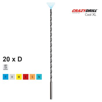 MIKRON CrazyDrill Cool XL 20 x d1,00mm