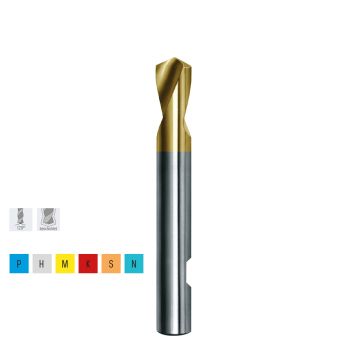 NC-Anbohrer HSS-Co TiN 120°ISO10898/N   10,00mm PREMUS