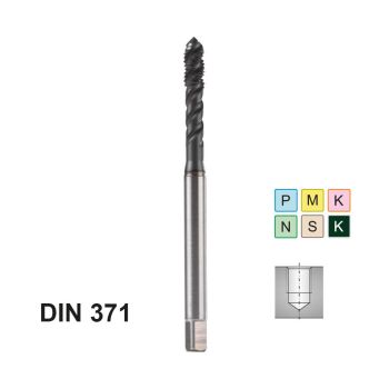 Masch-Gew-Bohrer PM-Hardl. UNI M 10DIN  371/C