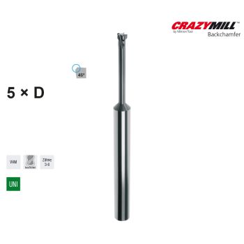 MIKRON CrazyMill Backchamfer 5 x d0,36mm