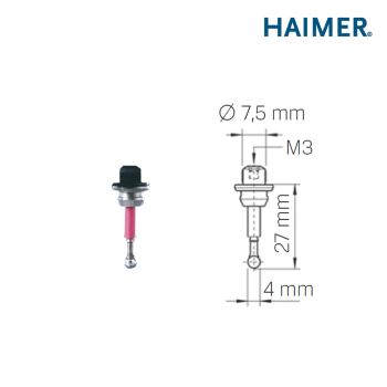 Ersatztaster, kurzGesamtlänge 33 mm    HAIMER