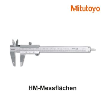 Taschenmessschieber HM rostfre150x40mm Feststell.   MITUTOYO