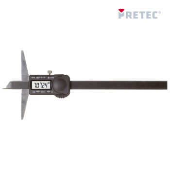 Digit.Tiefenmessschieber mitMeßstift, 150 mmx0,01 PRETEC