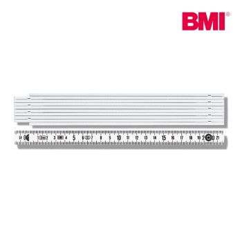 Gliedermaßstab, Kunststoff1 Meter weiss, mm-Teilung BMI