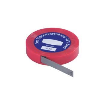 Fühlerlehrenband in Kst.-Dose5000x12,7mm, 0,10 mm