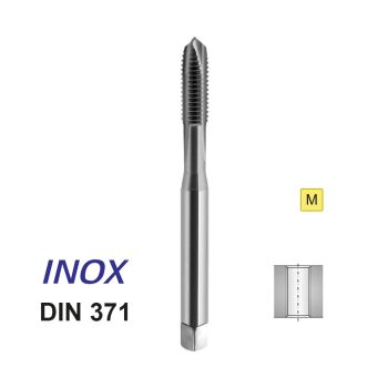 Tap Inox Maschinengewindebohrer M 10HSS-E / B / DIN 371 / 6H / Typ VA