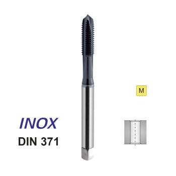 Tap Inox Maschinengewindebohrer M 10HSS-E / B / HL / DIN 371 / 6H / Typ VA