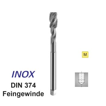 Tap Inox Maschinengewindebohrer M 14x1,5HSS-E / C / DIN 374 / 6H / RSP40 / Typ VA