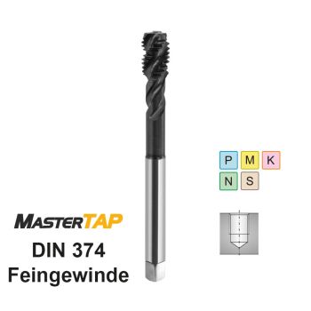 Master Tap - Hochleistungsgewindebohrer M 8x1HSS-E-PM / E / HL / DIN 374 / 6HX / RSP45