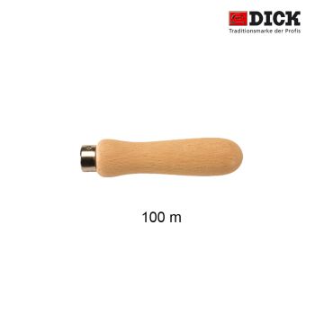 Feilenheft Buche Länge 100mmunlackiert