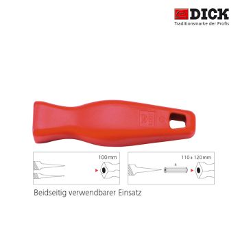 Kunststoff-Feilengriff 100 mmrot Bild 1