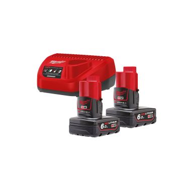 Akku-Set 12 V, 2x 6.0 AhM12NRG-602
