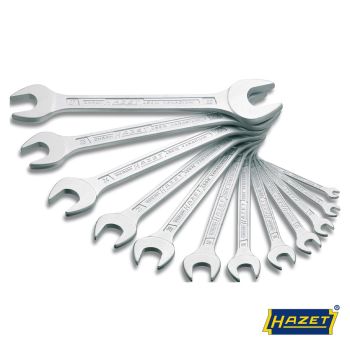 Doppelmaulschlüssel-SatzSW: 6-32 12teilig - Hazet