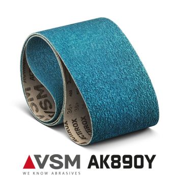 Ceramic Plus Schleifband 40x620 K36AK890Y / auch für Nassschliff