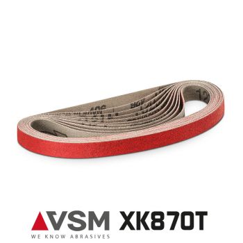 Ceramic Schleifband 15x820 K80XK870T robust flexibel