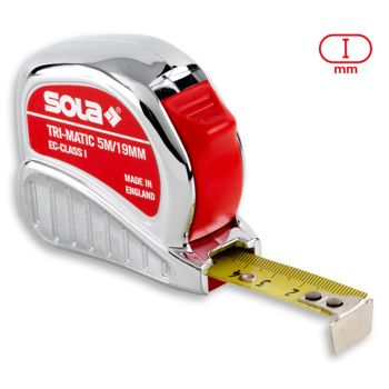 SOLA Maßband TRI-MATIC 3 m KunststoffEG-1